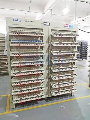 Máquina cilíndrica da descarga da bateria dos canais da máquina de classificação 512 do bloco da bateria de lítio