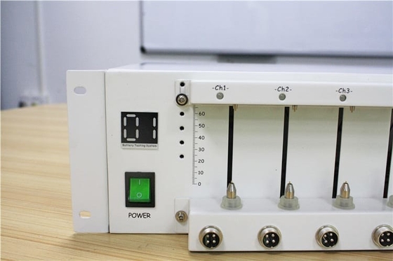 Máquina de classificação cilíndrica da pilha de bateria da pilha do verificador da descarga da carga da bateria de 8 canais