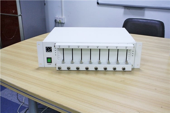 Máquina de classificação cilíndrica da pilha de bateria da pilha do verificador da descarga da carga da bateria de 8 canais