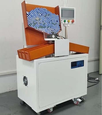 Máquina de classificação da bateria de 5 canais para a pilha 18650 21700 cilíndrica
