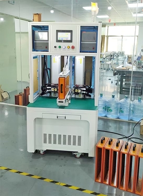Máquina de soldadura automática do ponto do CNC para 18650/26650/32650 de bloco cilíndrico da bateria