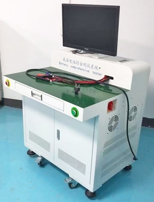 máquina detalhada do teste do bloco da bateria do íon 18650 do lítio 100V para a bateria terminada