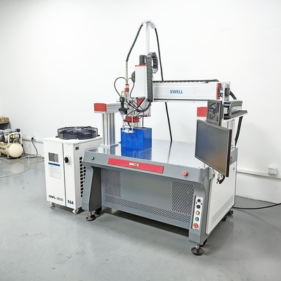 Equipamento de soldadura a laser com bateria de iões de Li Máquina de soldadura a laser Gantry