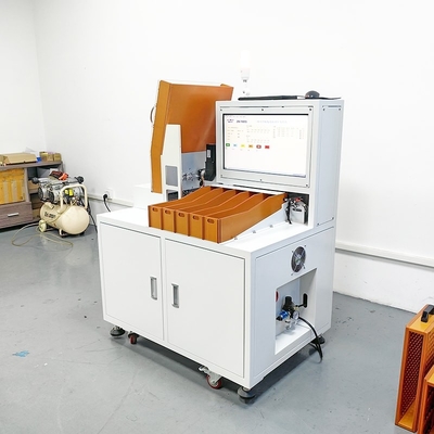 Máquina de classificação de células de bateria PLC Teste de tensão IR de células cilíndricas de 5 canais