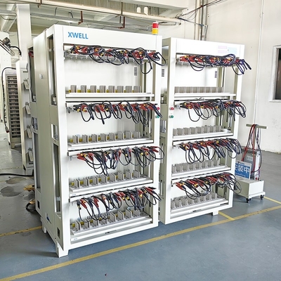 Máquina de classificação da capacidade de célula de bateria de 64 canais para célula prismática