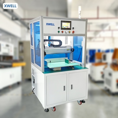 Máquina de Solda por Ponto Automática 5000A/8000A para Soldagem de Abas de Bateria de um Lado para Soldagem de Pacotes de Baterias Cilíndricas