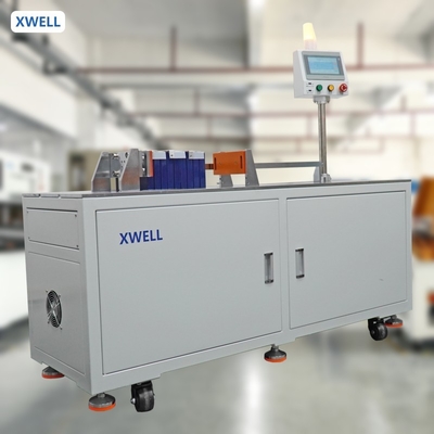 Máquina de Empilhamento de Células de Bateria Prismáticas Controlada por CLP com Servomotor