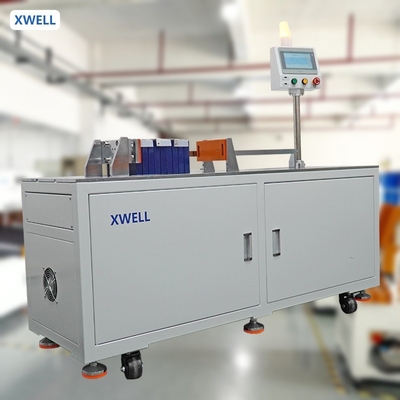 Máquina de empilhamento e prensagem de módulos de baterias de lítio prismáticas Xwell