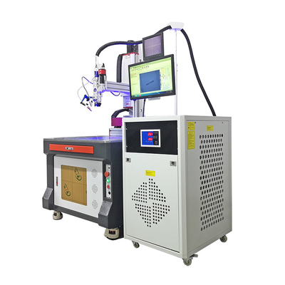 Máquina de soldadura prismático do laser da bateria, máquina de soldadura de 3 linhas centrais