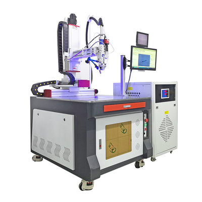 Máquina de soldadura prismático do laser da bateria, máquina de soldadura de 3 linhas centrais