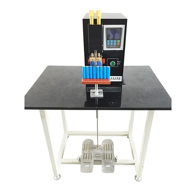 Máquina de soldadura manual do bloco da bateria, dois elétrodo Li Ion Spot Welder