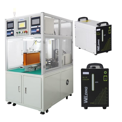 Lítio Ion Battery Spot Welding Machine, máquina de soldadura dobro do lado 18650