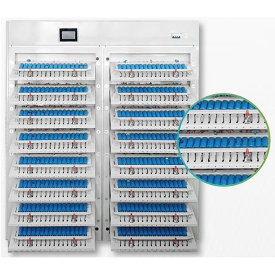 Verificador da capacidade da bateria 18KW 18650, analisador cilíndrico da descarga da bateria da pilha