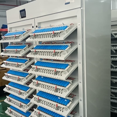 Verificador da capacidade da bateria 18KW 18650, analisador cilíndrico da descarga da bateria da pilha