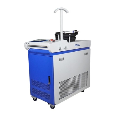 Máquina de soldadura do laser da bateria da cabeça de WSX, soldador Handheld do ponto da bateria 50kHz