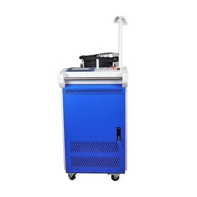 Máquina de soldadura do laser da bateria da cabeça de WSX, soldador Handheld do ponto da bateria 50kHz