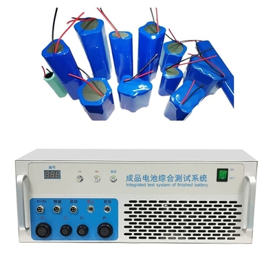 Verificador terminado encaixado de Finnal da bateria de Ion Battery Testing Machine 18650 do lítio