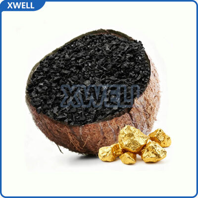 Bom preço Carvão super-dourado com alta capacidade de adsorção ≥1100 Valor especial de iodo Carvão ativado de casca de coco para purificação de ouro Extração de metais preciosos Partículas de carbono de ouro on-line