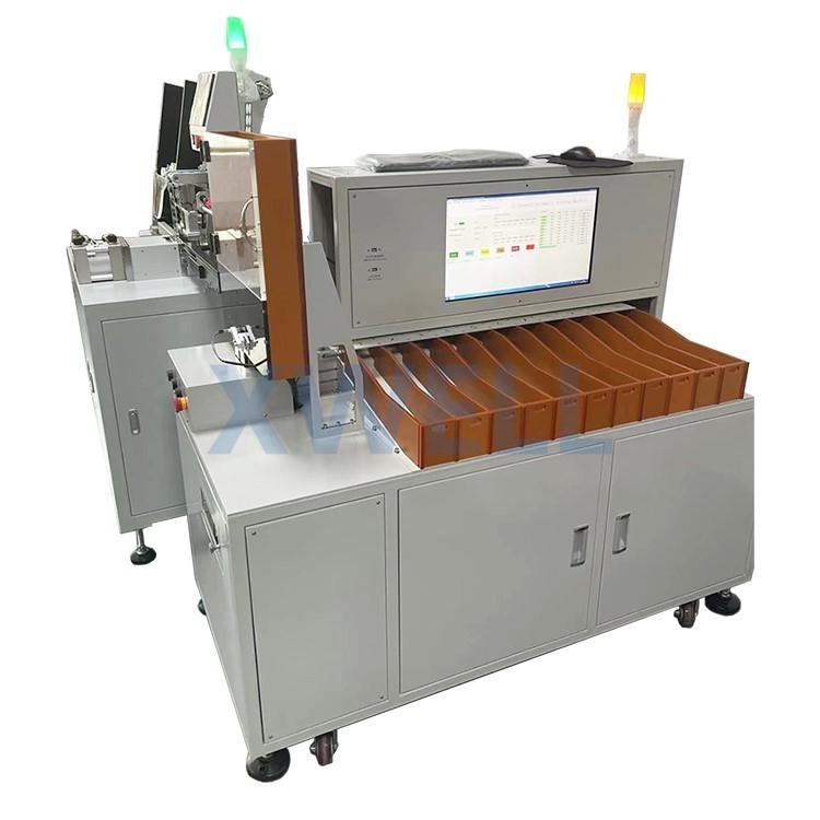 Vara de bateria automática e máquina de classificação 11 canais para 18650 26650 21700