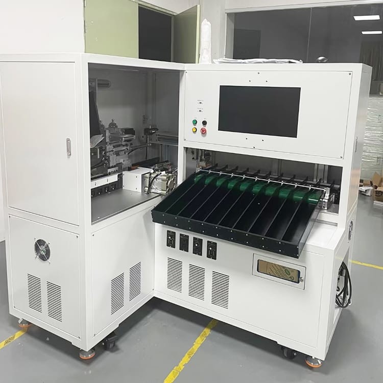 Máquina de colagem automática de papel com bateria de alta velocidade para 18650 bateria