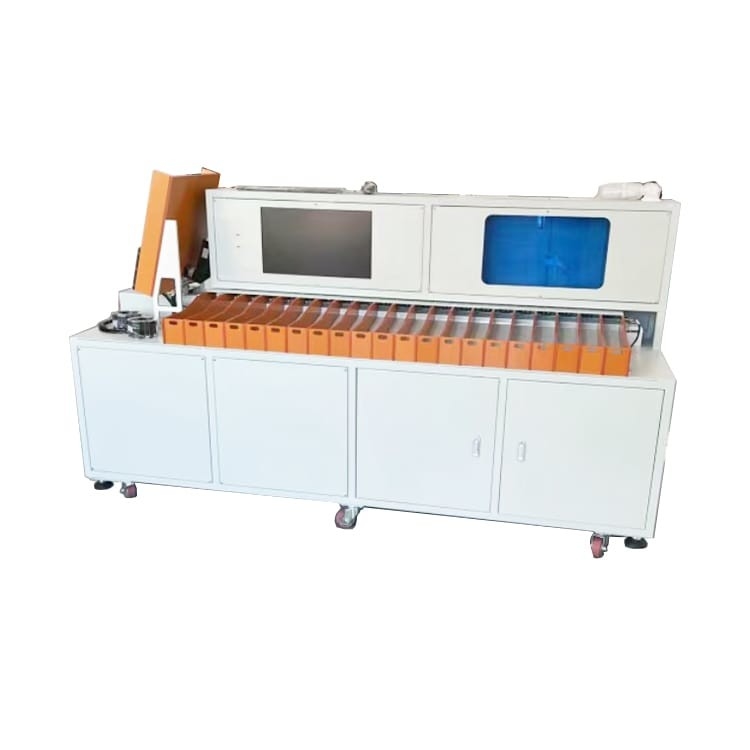 Máquina de classificação cilíndrica da bateria de 21 canais para o conjunto 18650 26650 21700 32650