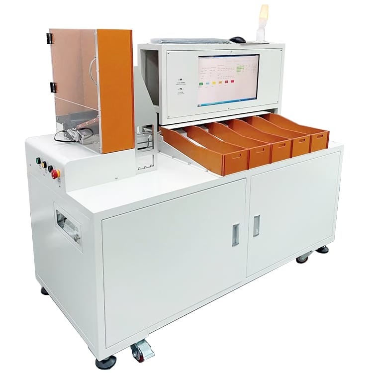 32140 33138 33140 Máquina de classificação de bateria cilíndrica automática para bateria