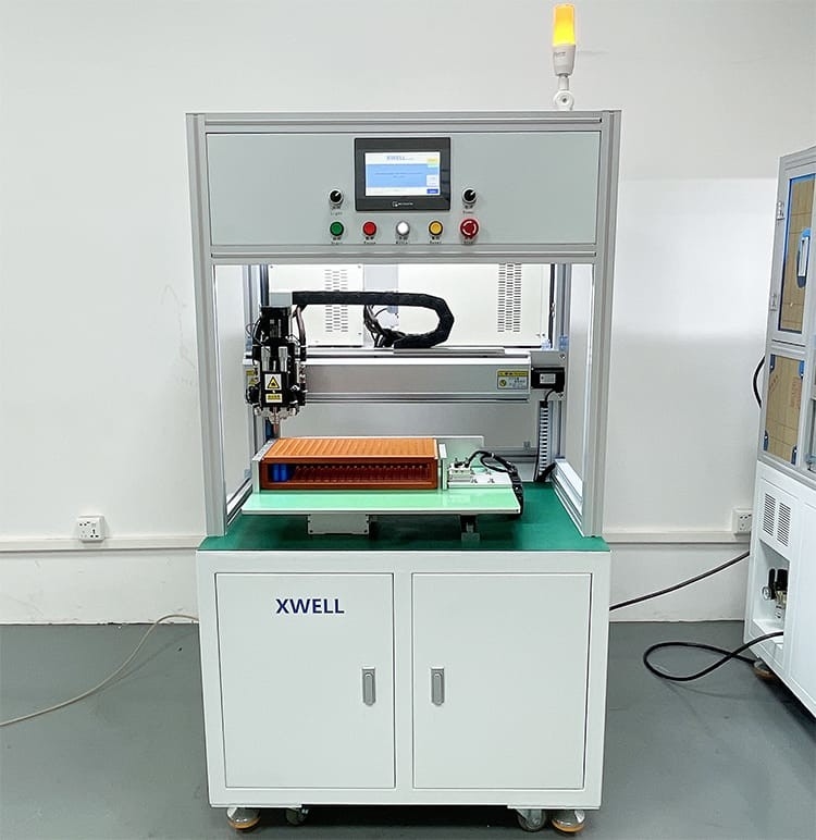 Única eficiência elevada lateral da máquina de soldadura do ponto da bateria para Li Ion Battery Pack