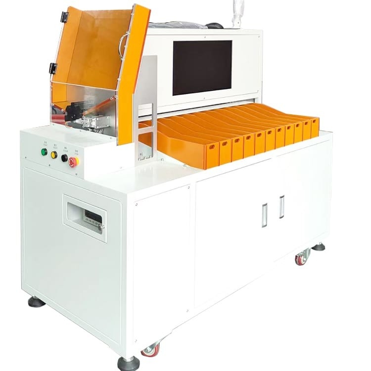 18650 32650 máquina de classificação automática da bateria de 26650 grupos para o íon cilíndrico do lítio
