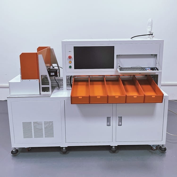 Máquina de classificação de 5 canais para a pilha 32130 32140 33130 33140 cilíndrica