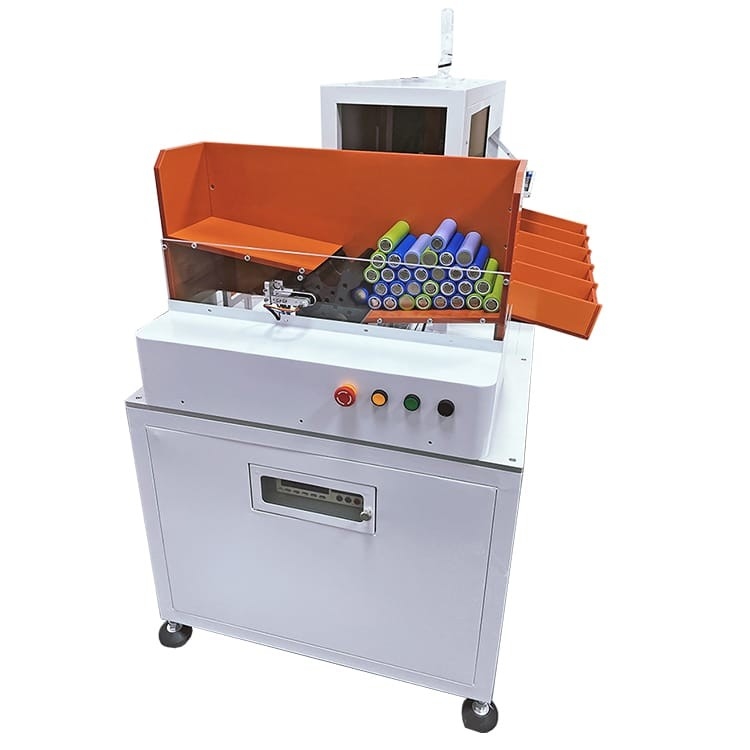 Lítio automático Ion Battery Sorting Machinery 32130 bateria 32140 33130 33140