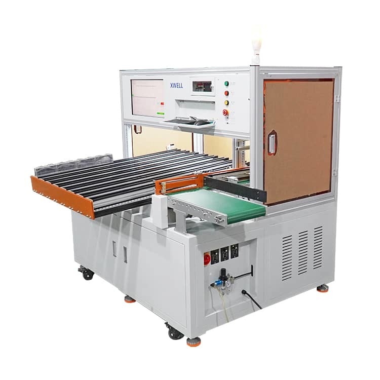 Máquina de classificação da resistência do separador de células de bateria prismáticas para o pacote de baterias de íons de lítio