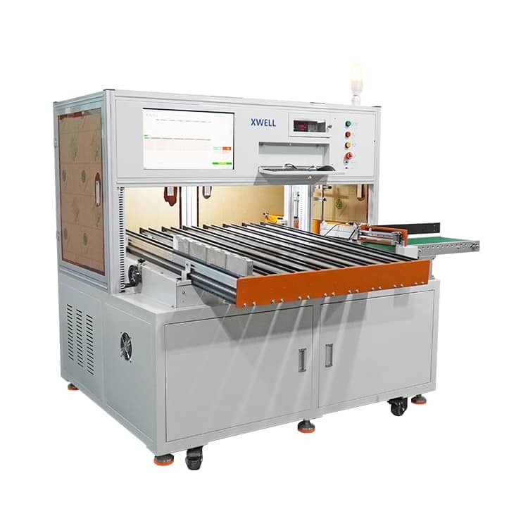 Máquina automática de triagem de células prismáticas de 8 canais
