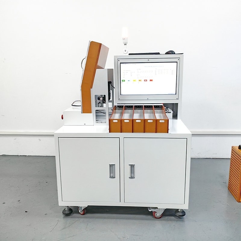 Máquina de triagem de células de bateria de cilindro de 5 canais automática para embalagem de lítio