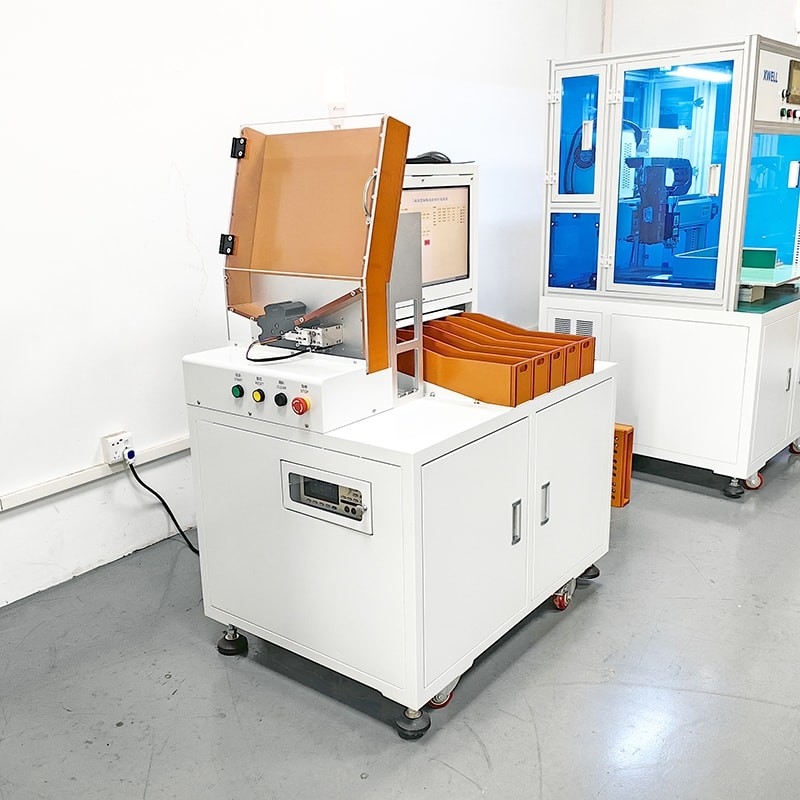 Máquina de triagem automática de baterias de 5 canais para células cilíndricas 18650 21700
