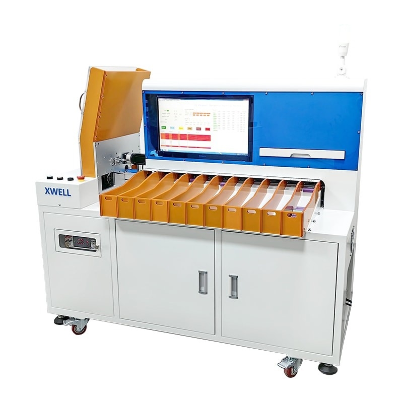 Máquina de classificação de células de uso universal 11 canais 18650/26650/21700/32650