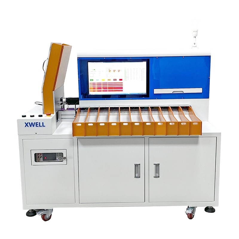 18650 21700 26650 32650 Máquina de triagem All In One Bateria de célula Resistência interna Teste de tensão