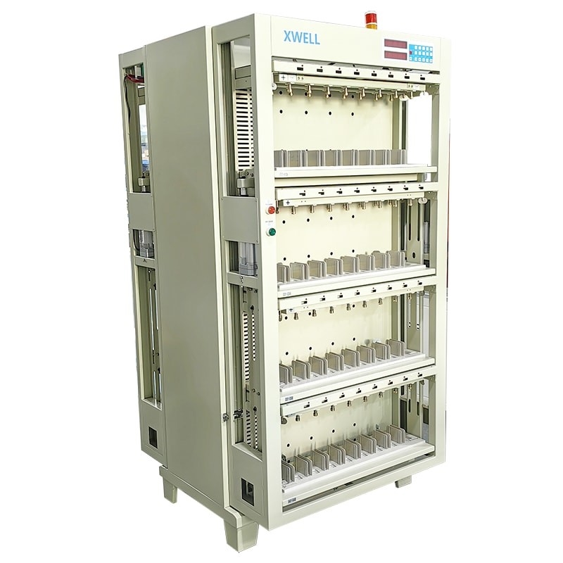 Máquina de teste de descarga de carga de célula prismática de 5V 120A de 32 canais Máquina de classificação de teste de capacidade de bateria quadrada de lítio