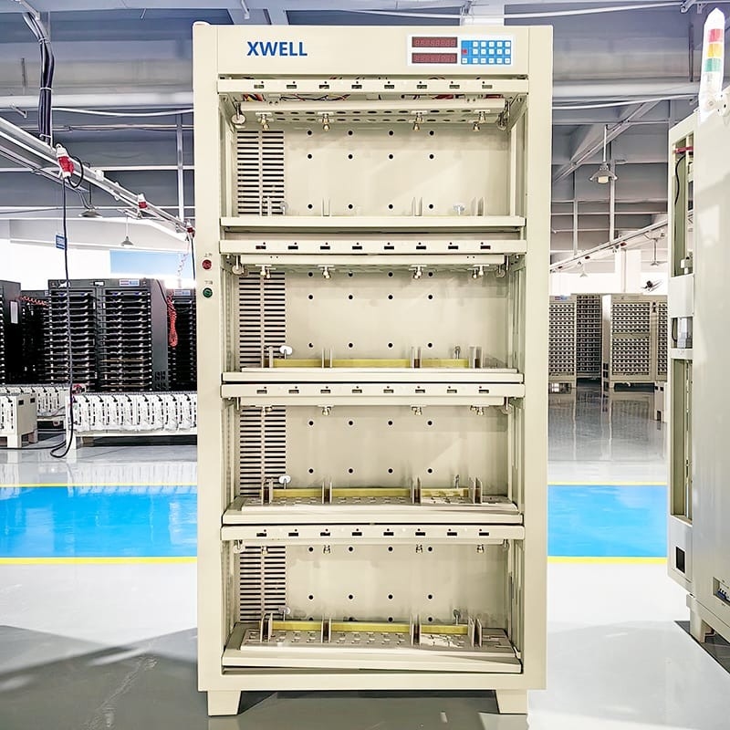 Máquina de testes de pacotes de baterias de 5V 120A Máquinas de classificação de células de íons de lítio para baterias prismáticas