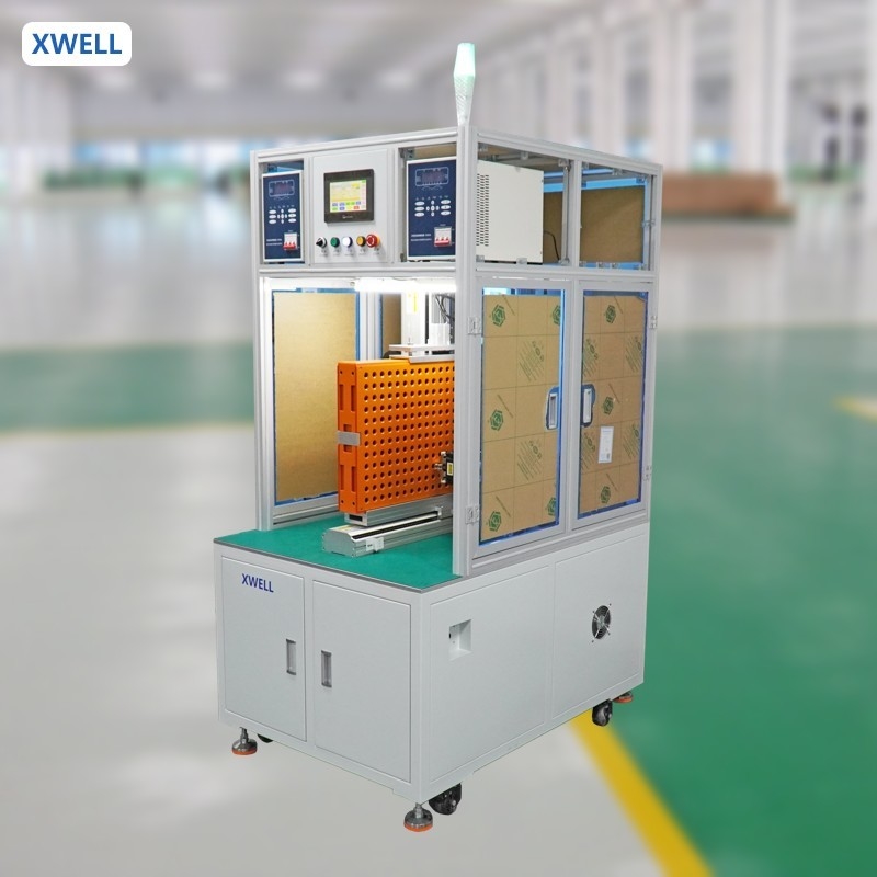 Pacote de bateria automática de lado duplo Máquina de soldagem de soldagem fonte de alimentação para 18650 21700 Pacote de células cilíndricas