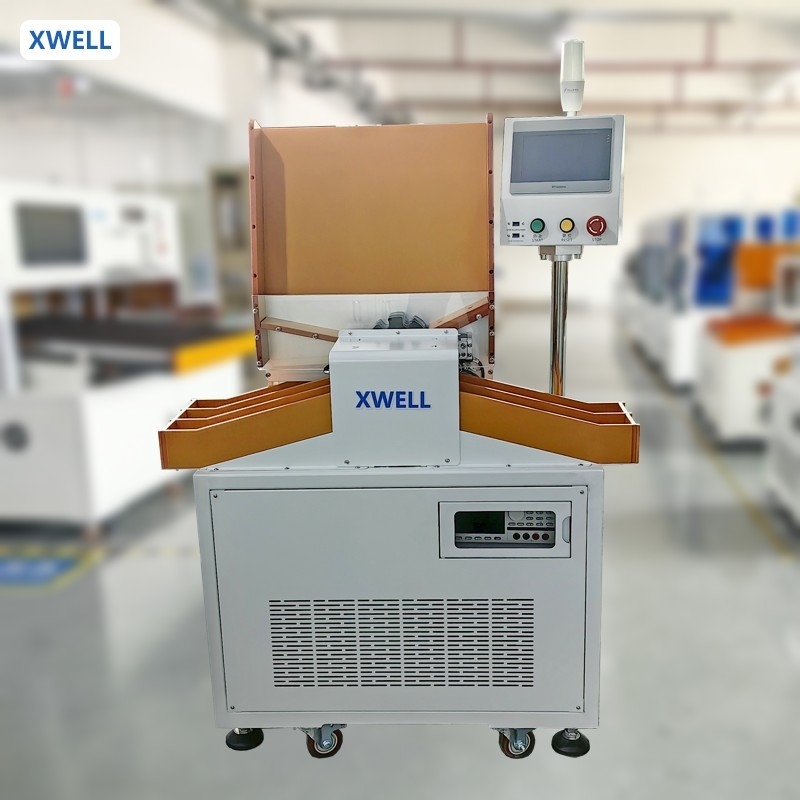 Máquina automática de triagem de baterias de iões de lítio de 5 canais cilindro Máquina de triagem de baterias Equipamento para montagem de pacote de células