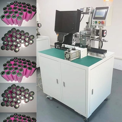 Máquina automática de preenchimento de bateria de célula cilíndrica 220V máquina de colagem de papel a bateria