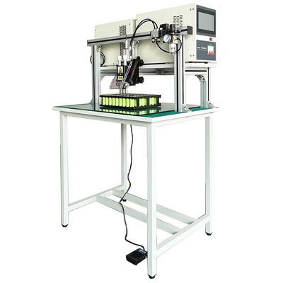 Bom preço XW-MNT10000 Pneumático Gantry Battery Pack Máquina de Soldadura de Ponto 4KW Transistor Precision 10000A Controle do Pedal do Pé on-line