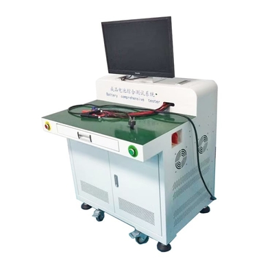 máquina de teste 100V detalhada para a linha de produção do bloco de 18650 baterias