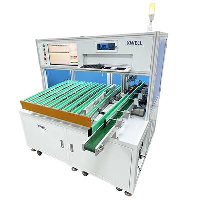 50Hz máquina de classificação da pilha de bateria do canal do PLC 8 para o classificador prismático da pilha de bateria