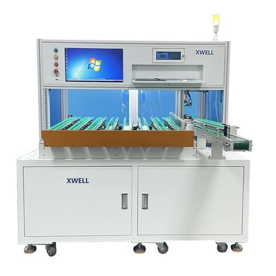 Bom preço O PLC prismático automático da máquina de classificação da pilha de bateria de 8 canais controlou on-line