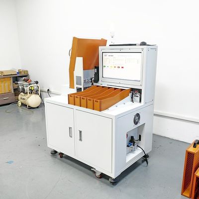Bom preço Máquina Automática de Classificação de Células de Bateria Cilíndricas XWELL XW-BS05 5CH 2500-3000 pcs/h para Células 18650 21700 32700 on-line