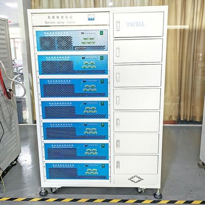 Bom preço 7 canais de carga e descarga Máquina de teste de envelhecimento de baterias de iões de lítio on-line
