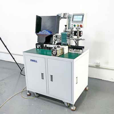 Bom preço Máquina de rotulagem de baterias de células cilíndricas Máquina de colagem de papel de isolamento de baterias on-line