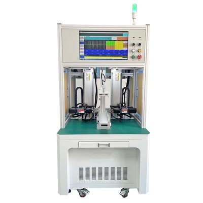 Máquina automática de soldagem por pontos de dupla resistência lateral Bateria de iões de lítio Soldagem por pontos de 18650 21700
