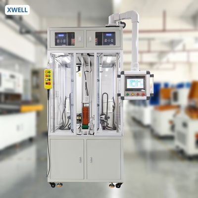 Bom preço XWELL XW-ACDW 10000A Bateria de alta potência Máquina de soldagem de pontos laterais duplos para integração da produção de transportadores on-line